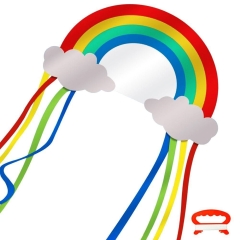 Latawiec tęcza 61x33 cm