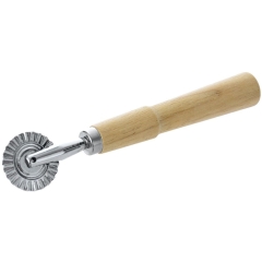 Radełko do cięcia krojenia ciasta makaronu pierogów stalowe 3 cm pojedyncze