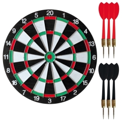 Tarcza do gry w darta z lotkami gra rzutki lotki 36 cm