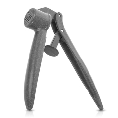 Wyciskacz do czosnku aluminiowy szary 15,5 cm