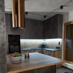 Okap kuchenny Cylindro Isola 39.5 Miedź