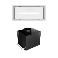 Okap kuchenny Lamezo 60.1 White + Turbina TW 1.2