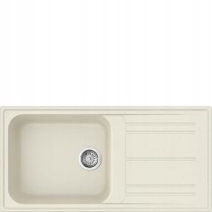ZLEWOZMYWAK SMEG LZ150P KREMOWY