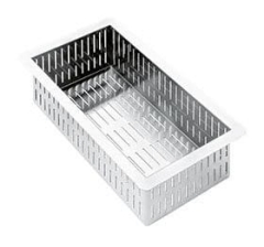 OCIEKACZ DO NACZYŃ NA ZLEW STAL NIERDZEWNA 10x20x40cm SMEG VSH20Q