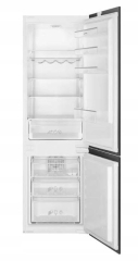 LODÓWKA Z ZAMRAŻARKĄ DWUDRZWIOWA 60CM DO ZABUDOWY SMEG C3170NE BIAŁA