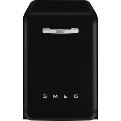 Smeg Zmywarka do naczyń, 60 cm, 50s, czarny LVFABB