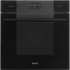 Piekarnik z funkcją mikrofal Smeg SO6402M2B