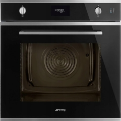 PIEKARNIK Z FUNKCJĄ PARY SMEG SOP6401S2N CZARNY