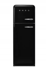 LODÓWKA SMEG FAB30LBL5 Retro Czarna 172 cm 294l D