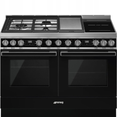 KUCHNIA WOLNOSTOJĄCA SMEG CPF120IGMPBL