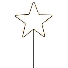 Gwiazda podświetlana dekoracja 20cm