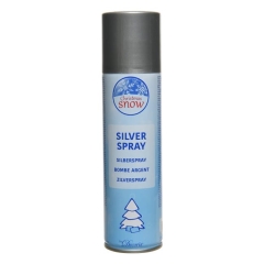 Spray świąteczny 150 ml SREBRNY DECORIS