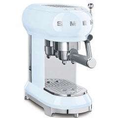 Ekspres do kawy kolbowy 15 bar 1l 3 przyciski cappuccino Smeg ECF01PBEU