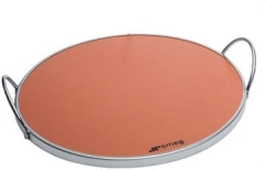 Kamień do pizzy z uchwytami - 35cm Smeg PRTX