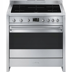 Kuchnia wolnostojąca z płytą indukcyjną 90cm Smeg A1PYID-9