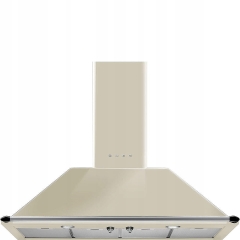 Okap przyścienny 110cm 788m³/h 3 prędkości LED Smeg KT110PE