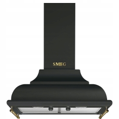 Okap przyścienny 60cm 788 m³/h 3 prędkości LED Smeg KC16AOE