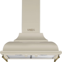 Okap przyścienny 60cm 788m³/h 3 prędkości LED Smeg KC16POE