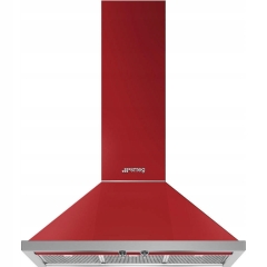 Okap przyścienny 90cm 781 m³/h 3 prędkości LED Smeg KPF9RD