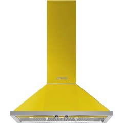 Okap przyścienny 90cm 781 m³/h 3 prędkości LED Smeg KPF9YW