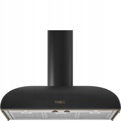 Okap przyścienny 90cm 788 m³/h 3 prędkości LED Smeg KS89AOE