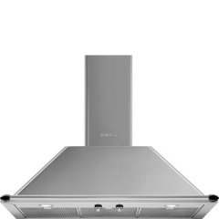 Okap przyścienny 90cm 788 m³/h 3 prędkości LED Smeg KTR90XE