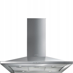 Okap wyspowy 90cm 578 m³/h 3 prędkości LED Smeg KI90CE