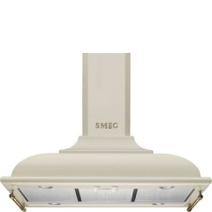 Okap wyspowy 90cm 754 m³/h 3 prędkości LED Smeg KCI19POE