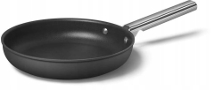 Patelnia 26cm podstawa 19,3cm stal nierdzewna PTFE Smeg CKFF2601BLM
