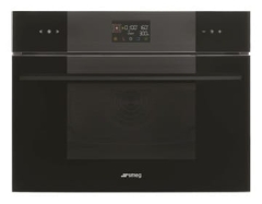 Piekarnik elektryczny MICROCOMBI 45cm GALILEO LCD Smeg SO4102M1B3