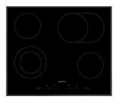 Płyta ceramiczna 60cm 4 strefy sterowanie dotykowe Smeg SE364EMTB