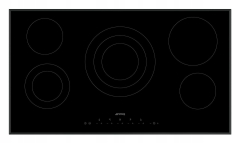 Płyta ceramiczna 90cm 5 stref sterowanie dotykowe Smeg SE395ETB