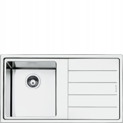 Zlewozmywak wpuszczany w blat 1 komora stal nierdzewna Smeg LFT861D