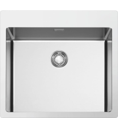Zlewozmywak wpuszczany w blat 74cm 1 komora Smeg VR12S70