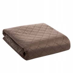 Narzuta kapa na łóżko designerska pikowana welwetowa dwustronna 170X210