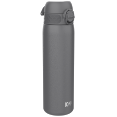 Butelka ION8 Single Wall I8SS600GRY Grey