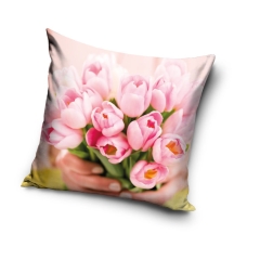 Poszewka Jasiek 40x40 w kwiaty w kwiatki