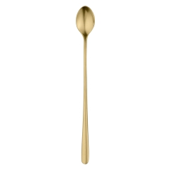 LUI GOLD Łyżka do latte złota / VERLO