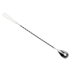 Łyżka barmańska stalowa z mieszadłem dł. 30 cm BAR PROFESSIONAL