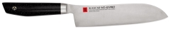Nóż japoński Santoku kuty VG10 dł. 18 cm KASUMI