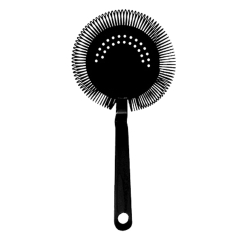 SITKO BARMAŃSKIE strainer barmański stalowe BAREQ