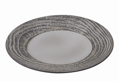 TALERZ płaski 26 cm szary ARBORESCENCE - REVOL