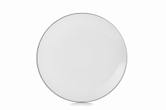 Talerz płaski Equinoxe biały 31,5 cm