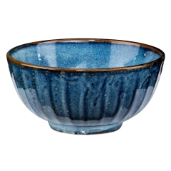 Miska misa porcelanowa ozdobna 1000 ml DEEP BLUE dekoracja unikalny wzór
