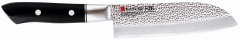 Nóż Santoku, mały kuty VG10 HM dł. 13 cm  młotkowa