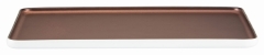 ETER talerz prostokątny 34x24 cm, postarzana miedź