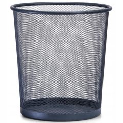 KOSZ NA ŚMIECI BIUROWY KUBEŁ NA PAPIER STAL ZELLER
