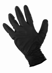 Rękawiczki Nitrile BlackGrip L 50szt