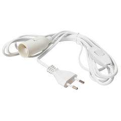 Zawieszenie lampy E14 3m kabel z oprawką przewód