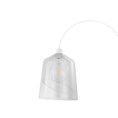 Lampa stołowa GoodHome Calaneo 1-punktowa E27 biała